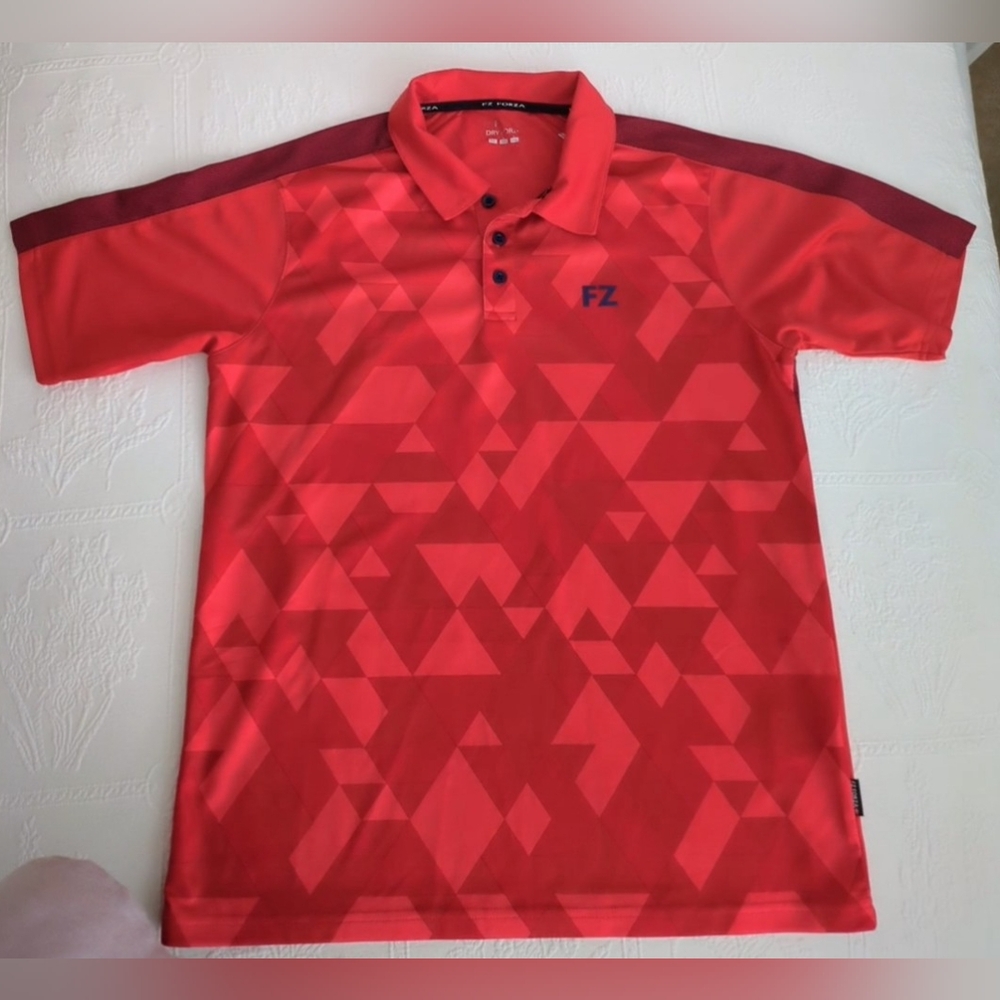 FZ Forza Mens Sz Large Activewear Sports Jersey Soccer,Badminton Tennis Golf Re…